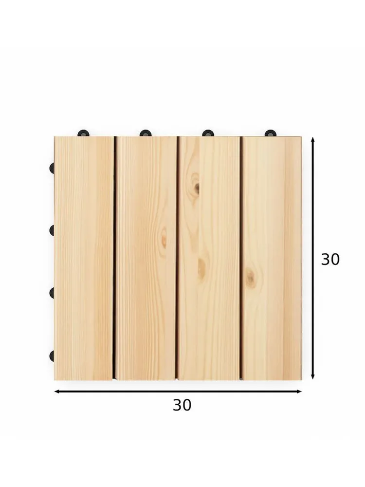 Покрытие модульное из массива ВЫЛЬГОРТ 30х30х3 без отделки, 8 шт., 30x30x3, 4 шт, фото 4