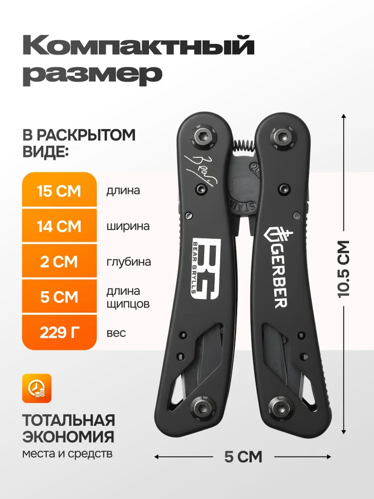 Мультитул GERBER 1 21в1, вариант, фото 3