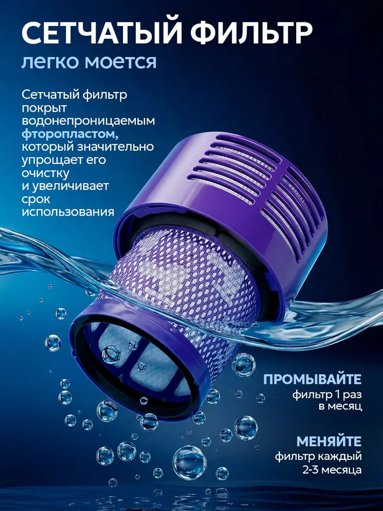 Фильтр для пылесоса Dyson V10, SV12, 969082-01, вариант, фото 4