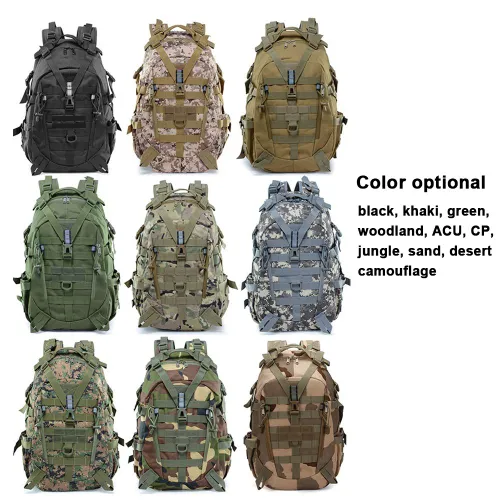 Рюкзак для активного отдыха, многофункциональный, большой объем, для альпинизма, кемпинга, походов,