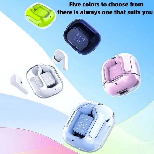 Наушники беспроводные, белый, черный