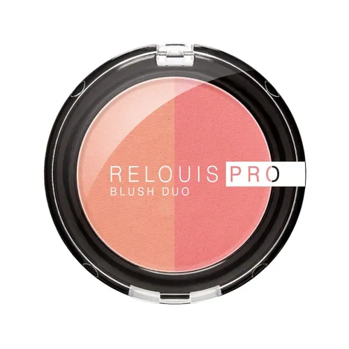 RELOUIS Румяна компактные RELOUIS PRO BLUSH DUO тон 202