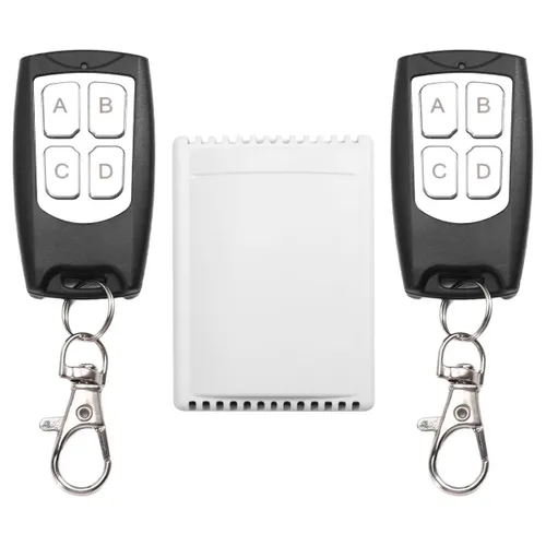 Пульт дистанционного управления рольставнями 433 МГц реле переключателя гаражных ворот безопасно для