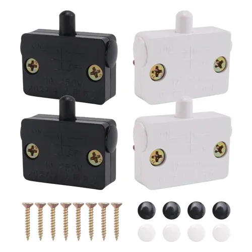4 шт. Выключатель для дверцы шкафа, лампа, ящики открываются и закрываются для 12 В 24 В 110 В