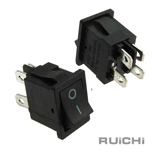 Клавишный переключатель KCD1-201-4-C3 B/4P on-off