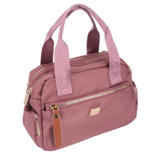 Женская сумка через плечо, с длинным ремнем, нейлоновая, для пляжа и путешествий, фиолетовая, 27x11x