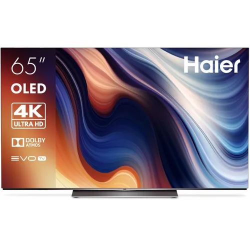 Haier Телевизор 65 OLED S9 PRO, Smart TV S2, Android 11, Wi-Fi, Bluetooth, голосовое управление 65.1" 4K UHD, черный