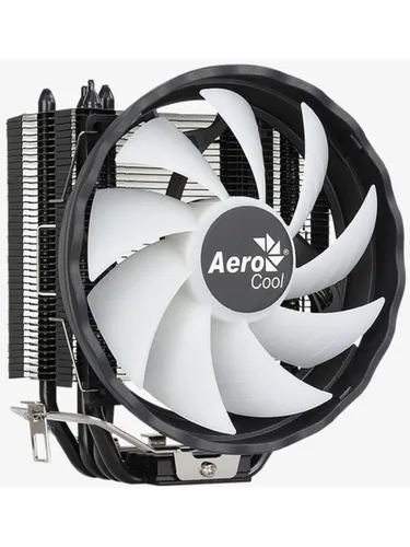 Устройство охлаждения(кулер) Aerocool Rave 4 ARGB Soc-AM5/AM4/1200/1700/1851 черный/белый 4-pin 18-2