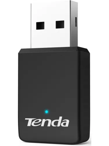 Tenda U9 Сетевой адаптер Wi-Fi WiFi Adapter USB (USB2.0, WLAN 650Mbps, 802.11ac) 1x int Antenna