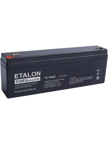 Etalon 100-12/022S Аккумулятор FS 12В 2,2Ач