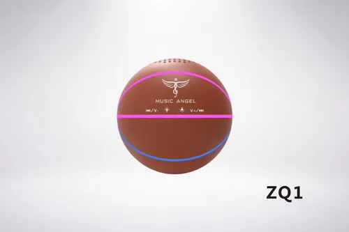 С подсветкой Стильная колонка-баскетбольный мяч, беспроводная