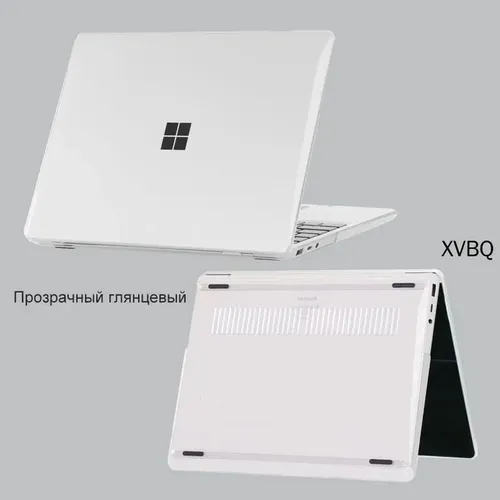 Microsoft Surface Laptop Go 1/2/3 12,4" (1943/2013) /Прозрачный глянцевый защитный чехол
