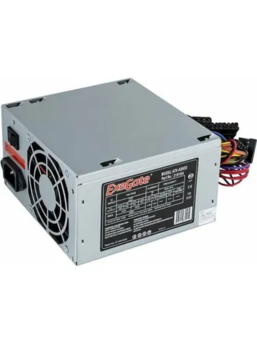 ExeGate EX219184RUS-S Блок питания AB450 , 450Вт, 80мм, серый
