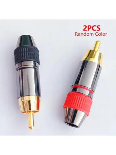 2 продажи RCA аудио штекер