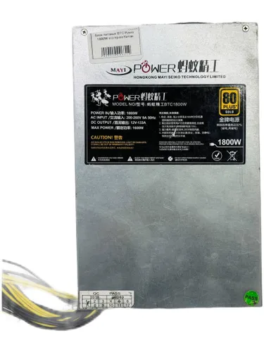 Блок питания BTC Power 1800W REF