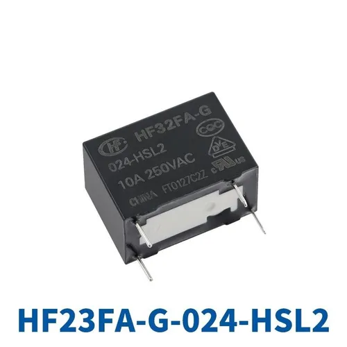 2pcs Реле HF32FA-G 024-HSL2 1 группа НО, 4 контакта, 10А 250В АС