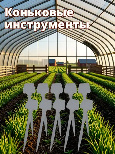 Железные подковные гвозди серебристые для фиксации подков, набор из 10 штук