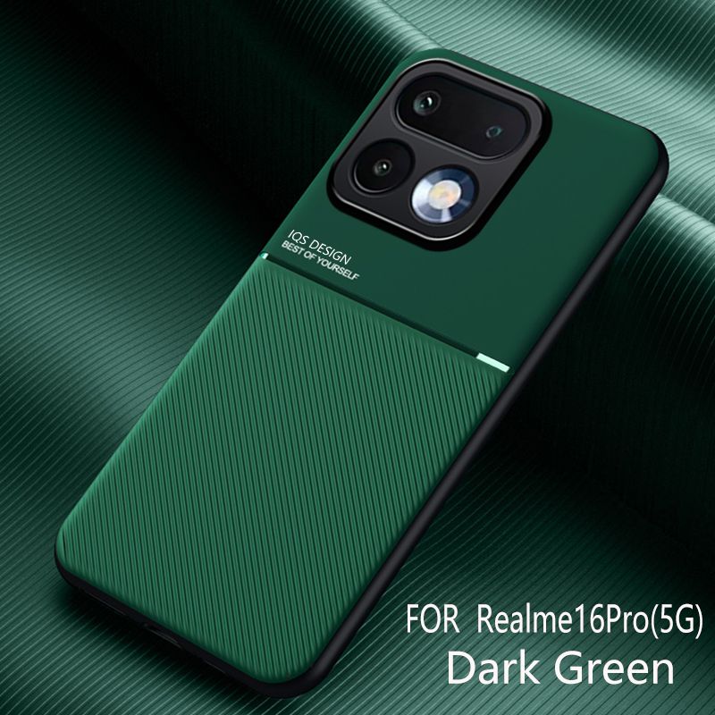 智能手机壳 用于 realme 16 Pro 5G, 硅胶, 绿色