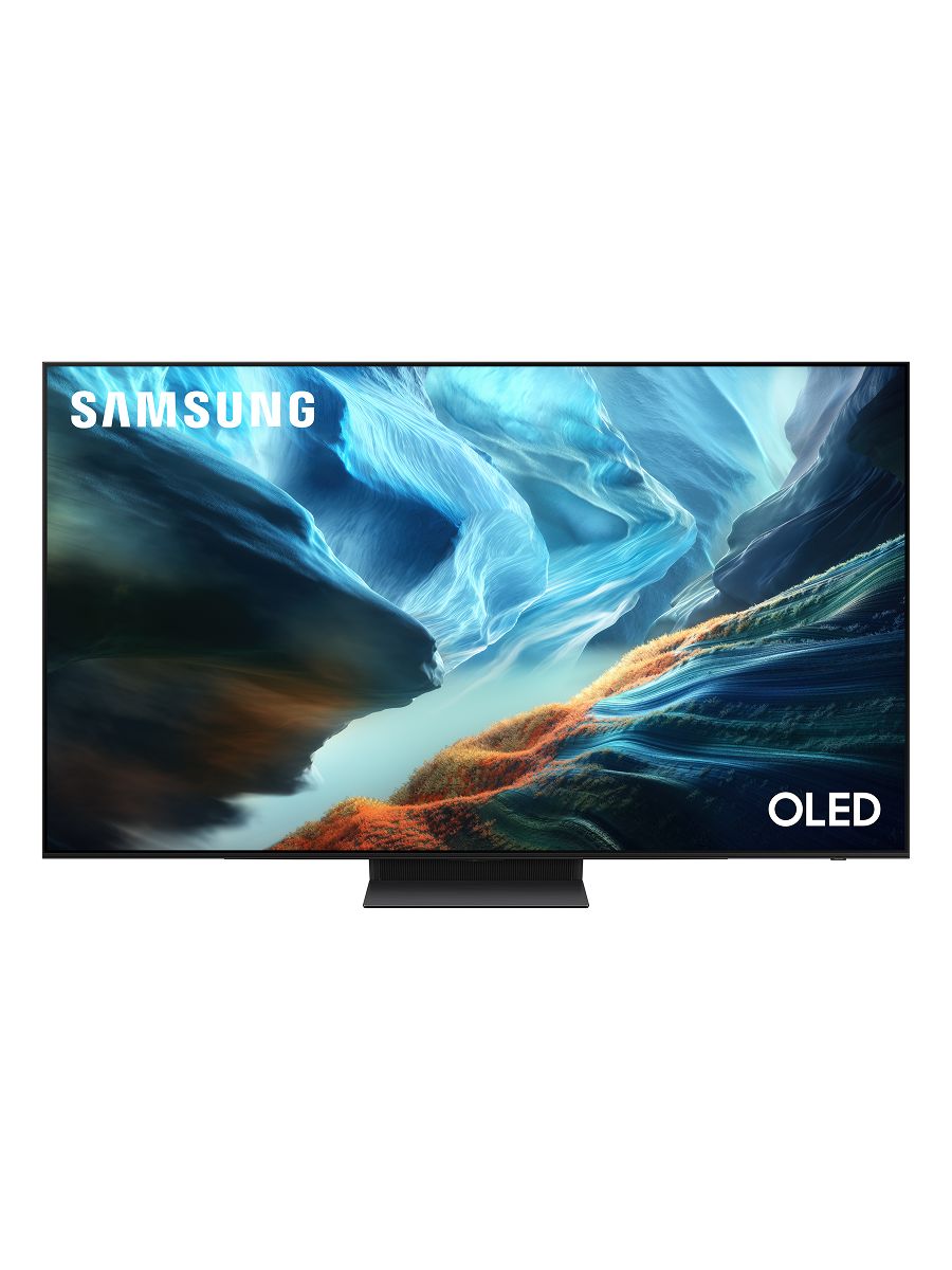 Samsung Телевизор OLED QE55S90HAUXPY , Смарт ТВ, Wi-Fi, с поддержкой SmartThings 55″ 4K UHD, черный
