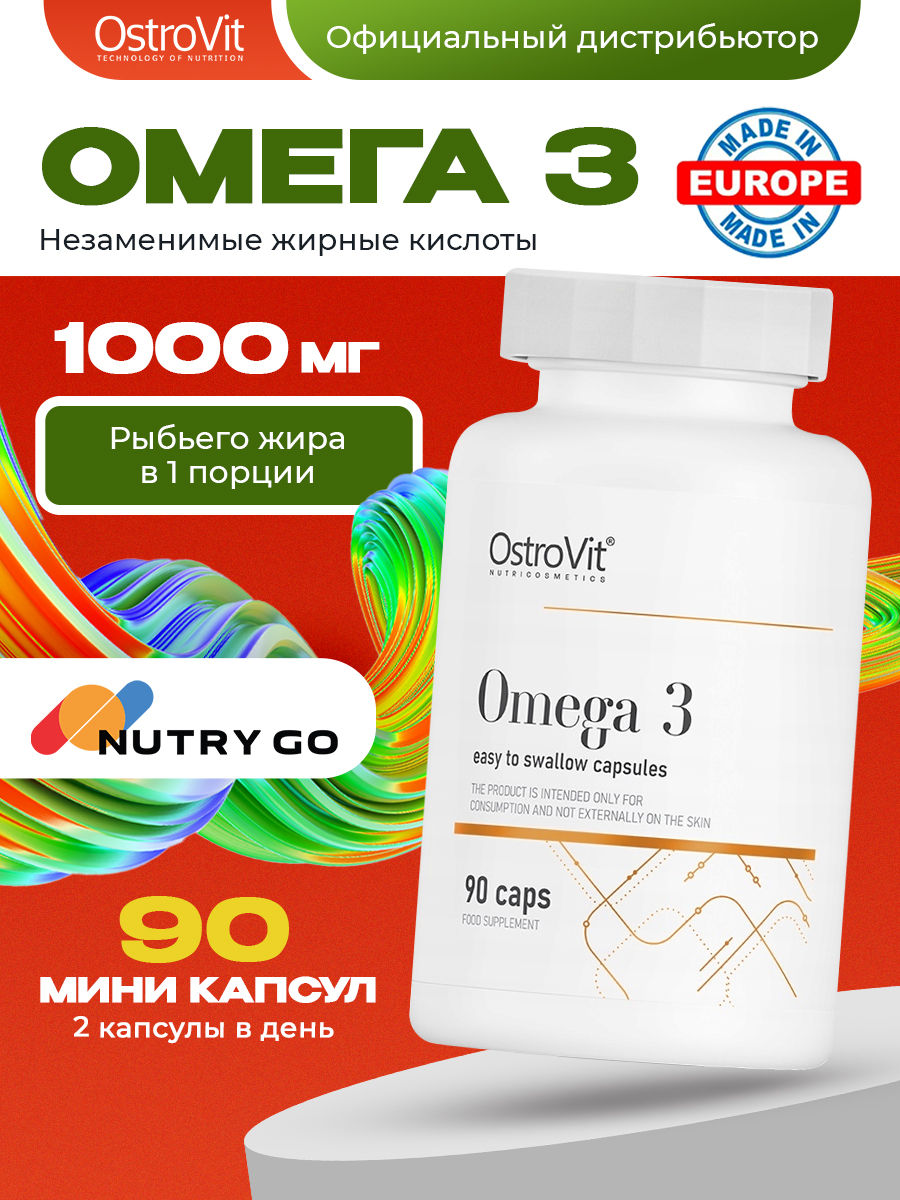 Ostrovit, Omega 3 Easy To Swallow 90 caps