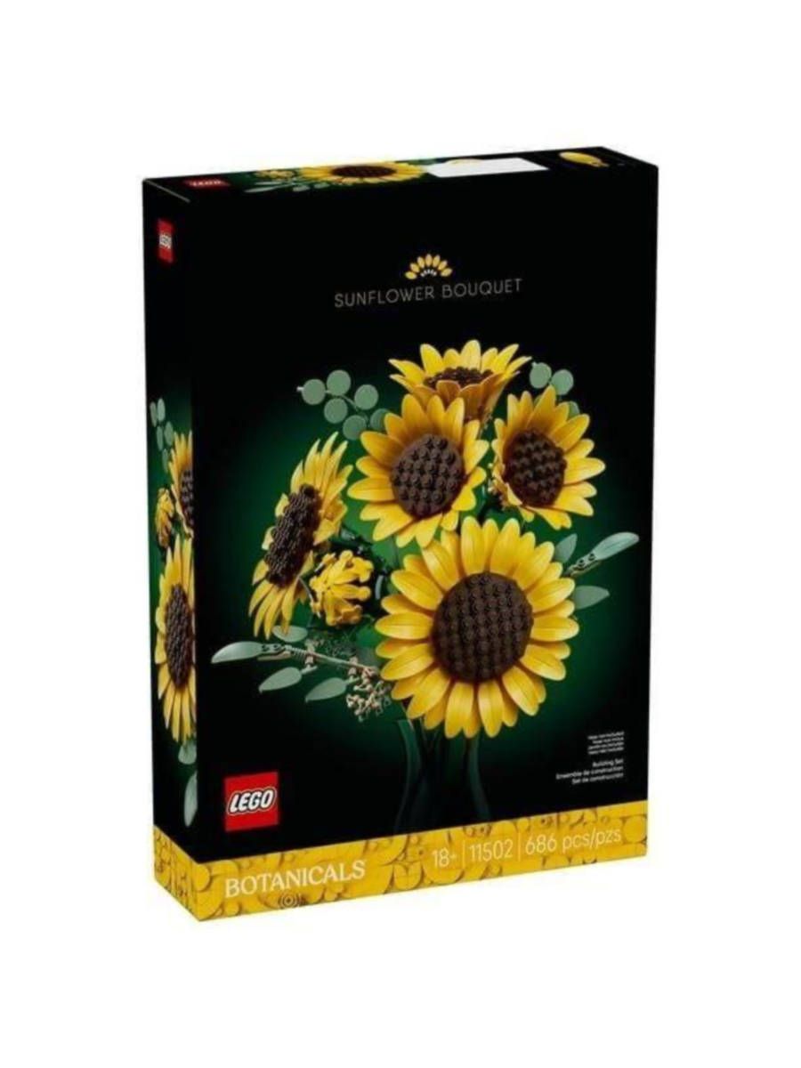 Конструктор LEGO Botanicals Букет подсолнухов, 686 деталей, 11502