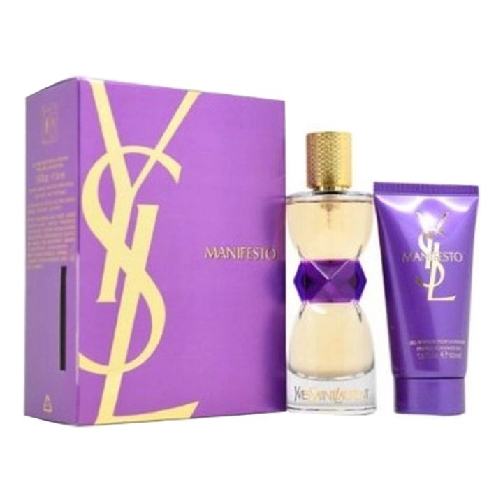 YSL MANIFESTO Парфюмерная вода женская 50 мл + гель для душа 50 мл купить