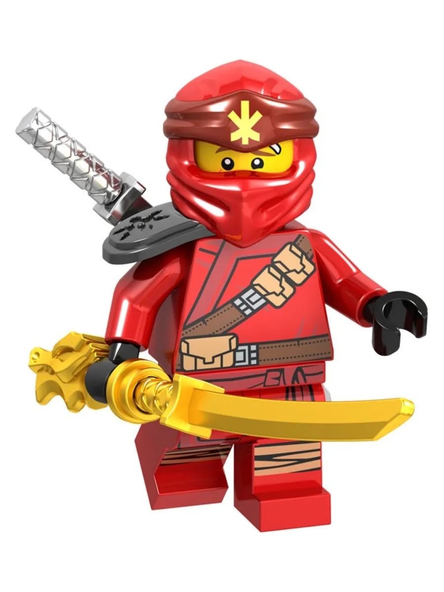 Фигурка Ниндзя Кай / Ниндзяго / Минифигурка Ninjago