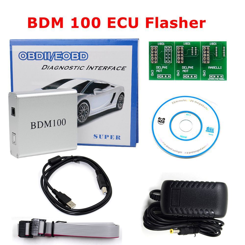 BDM100 ECU Programmer ECU Flasher V1255 Автомобильный инструмент для ...