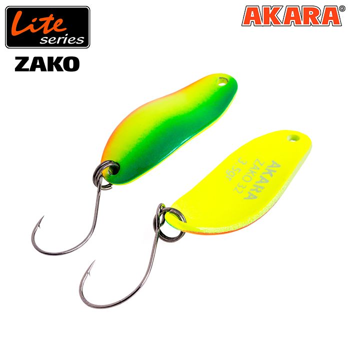 Блесна колеб. Akara Lite Series Zako 32 3,5 гр. AB80