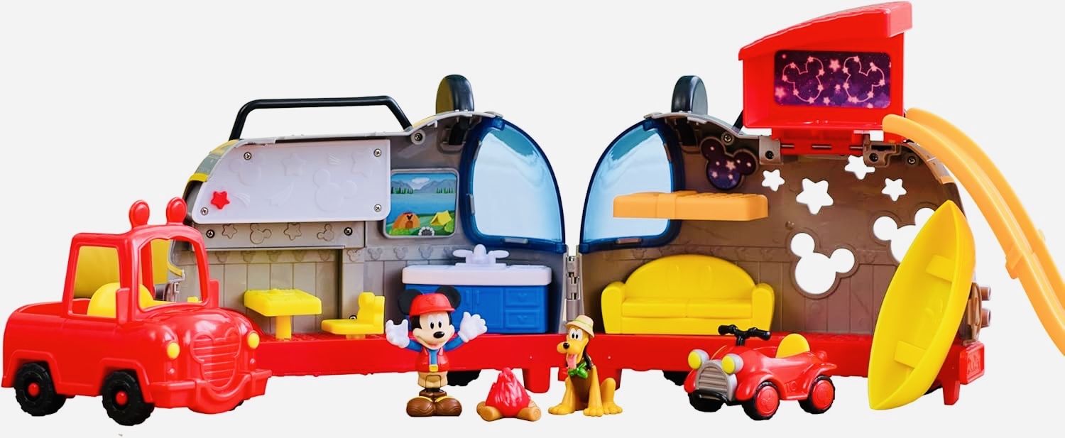Disney Junior / Дисней Джуниор Игровой набор Микки Маус: Весёлый кемпинг (Свет и звуки, 12 предметов)