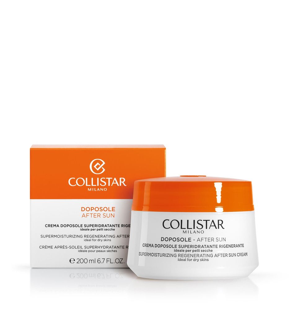 Collistar - Supermoisturizing Regenerating After Sun Cream Восстанавливающий крем после загара 200 мл м  купить