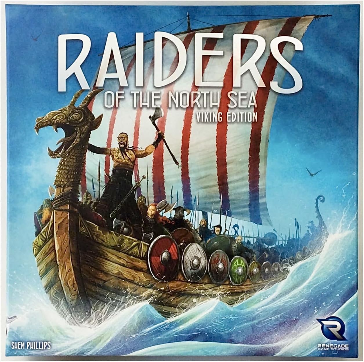 Raiders of the North Sea / Налётчики Северного моря стратегическая настольная игра про викингов