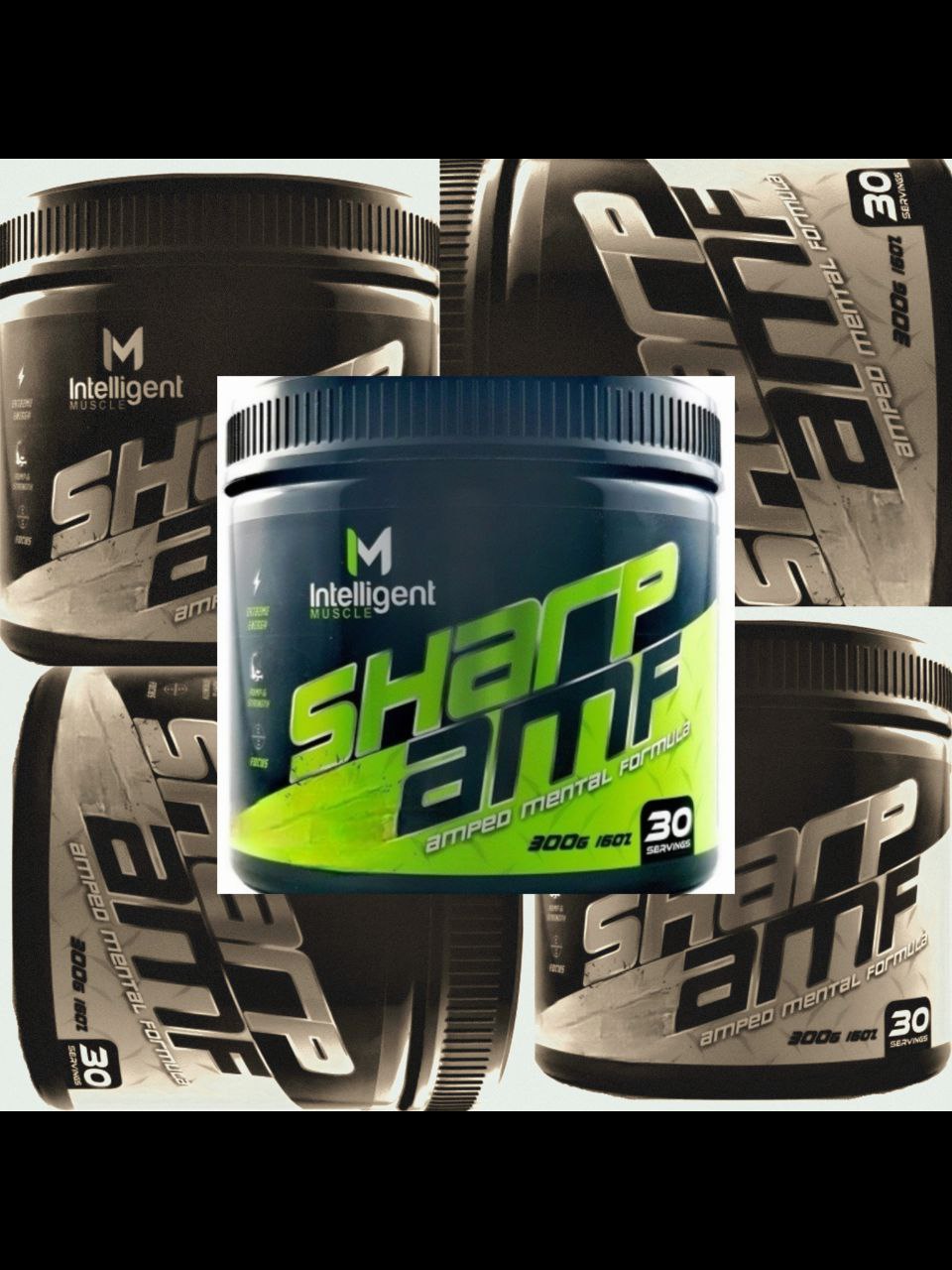 Intelligent Muscle Intelligent Muscle; Sharp AMF; pre-workout 30 порций, Предтренировочный ...