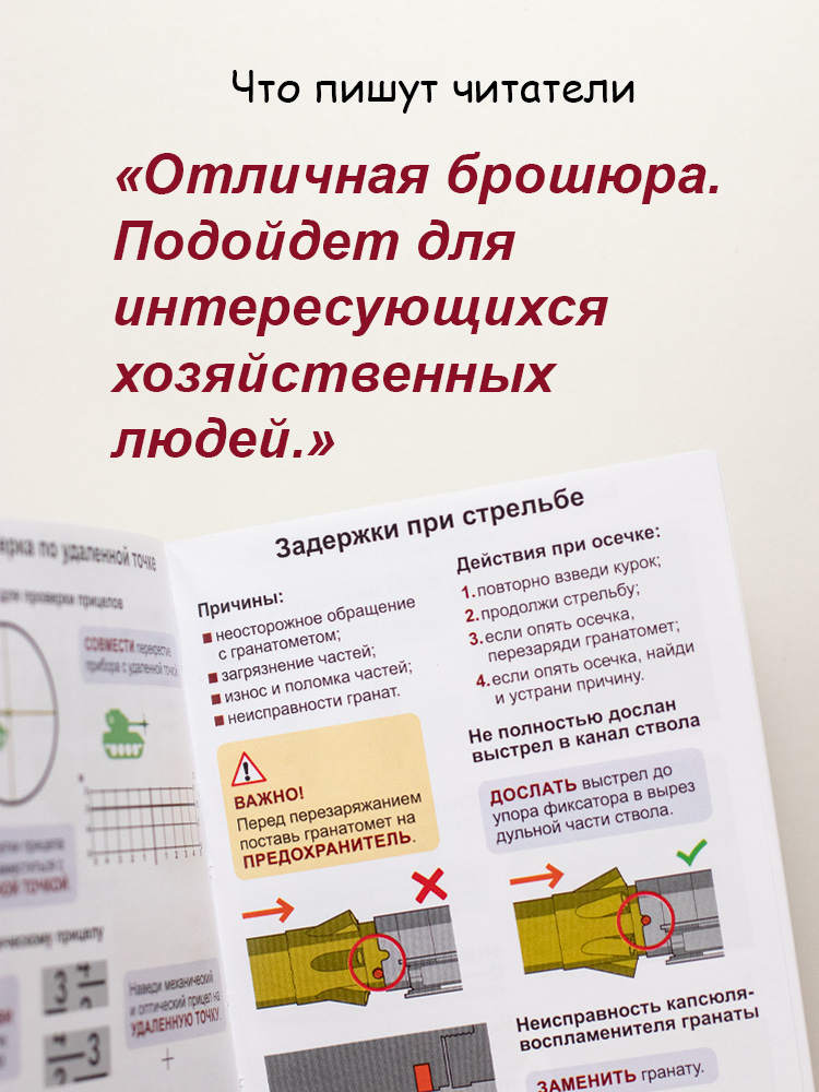 Ручной противотанковый гранатомет РПГ-7: иллюстрированный справочник по стрелковому делу | Reference Book - Ozon image 5