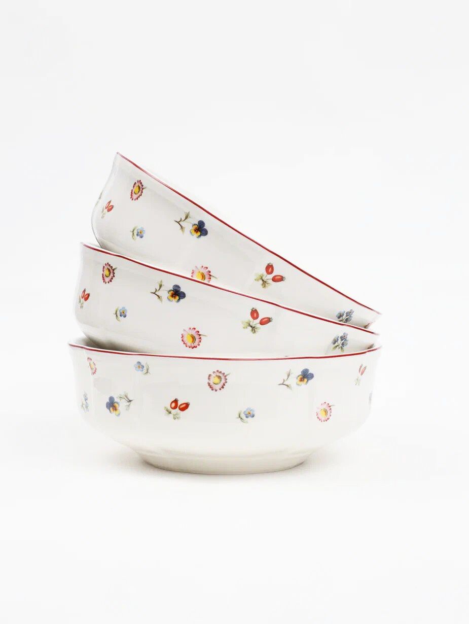 Салатник "Petite Fleur, В цветочек" 1 шт разноцветный