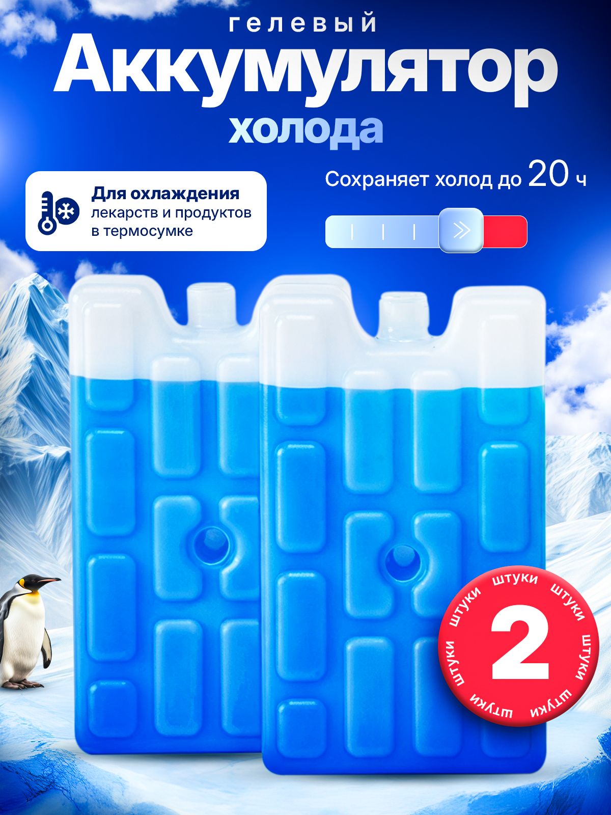 CTS-ServiceАккумуляторхолодаобъем440мл,2шт.