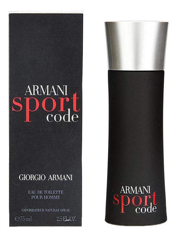Giorgio Armani CODE SPORT Туалетная вода для мужчин 75 мл купить