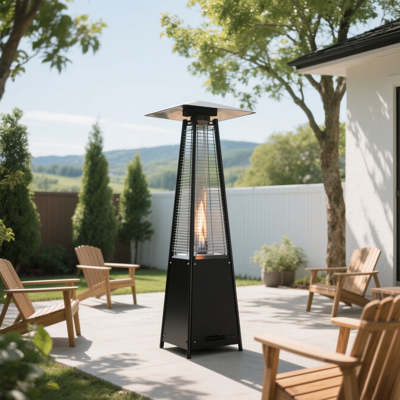 Инфракрасный газовый обогреватель