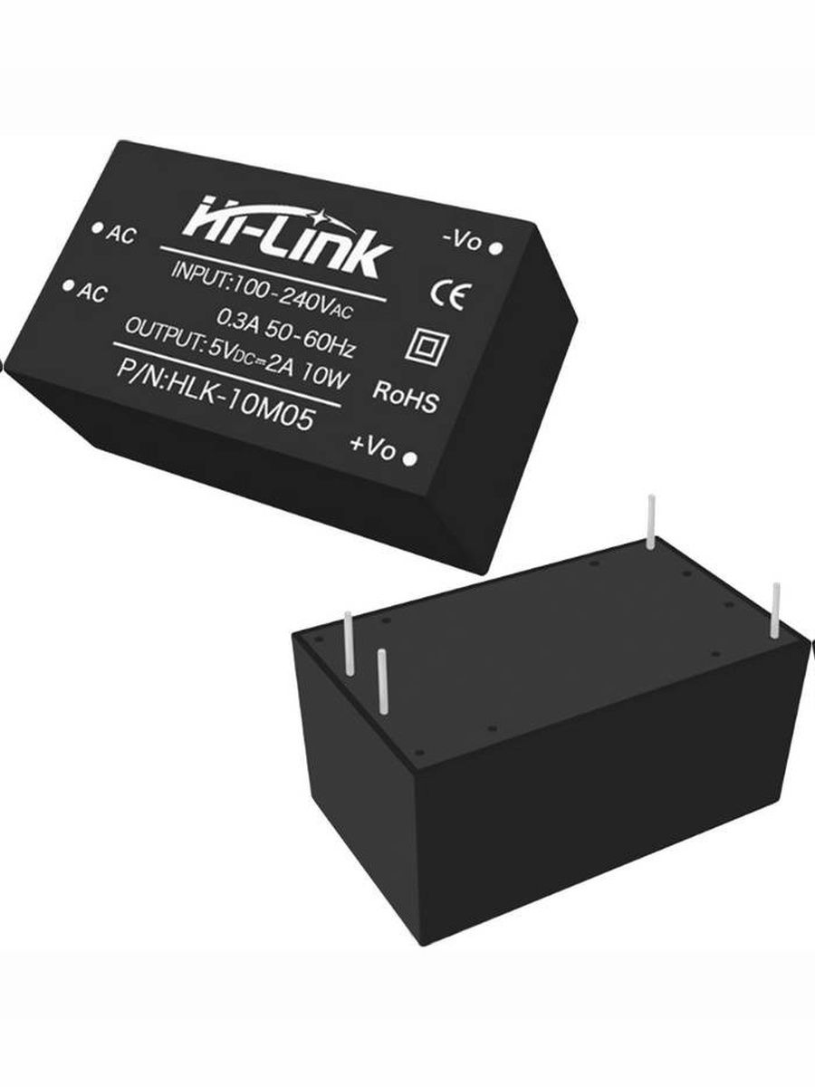 HLK-10M05 (10W, AC/DC module) преобразователь купить c доставкой на ...