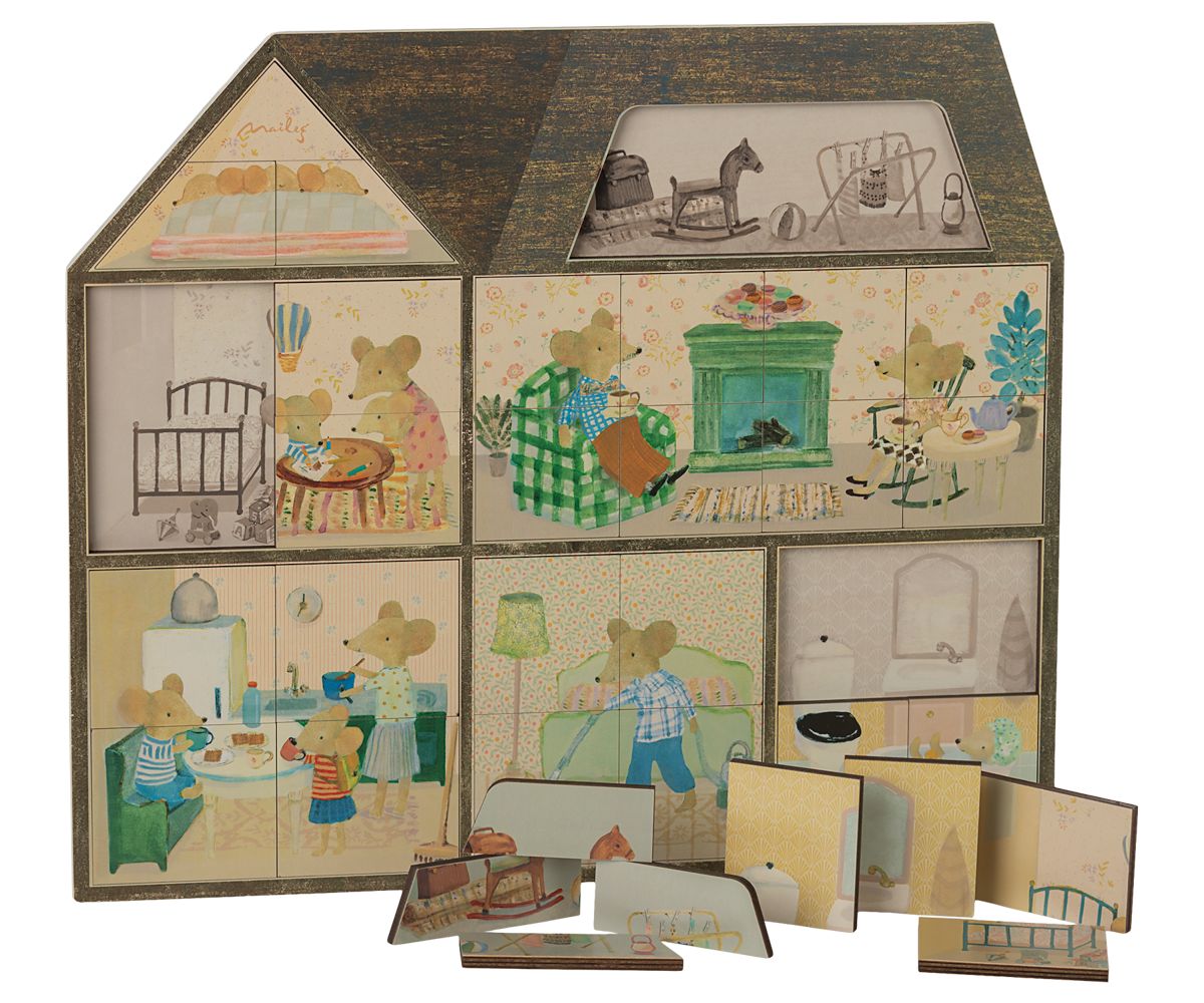 Пазл Maileg "Mouse hole Farmhouse"