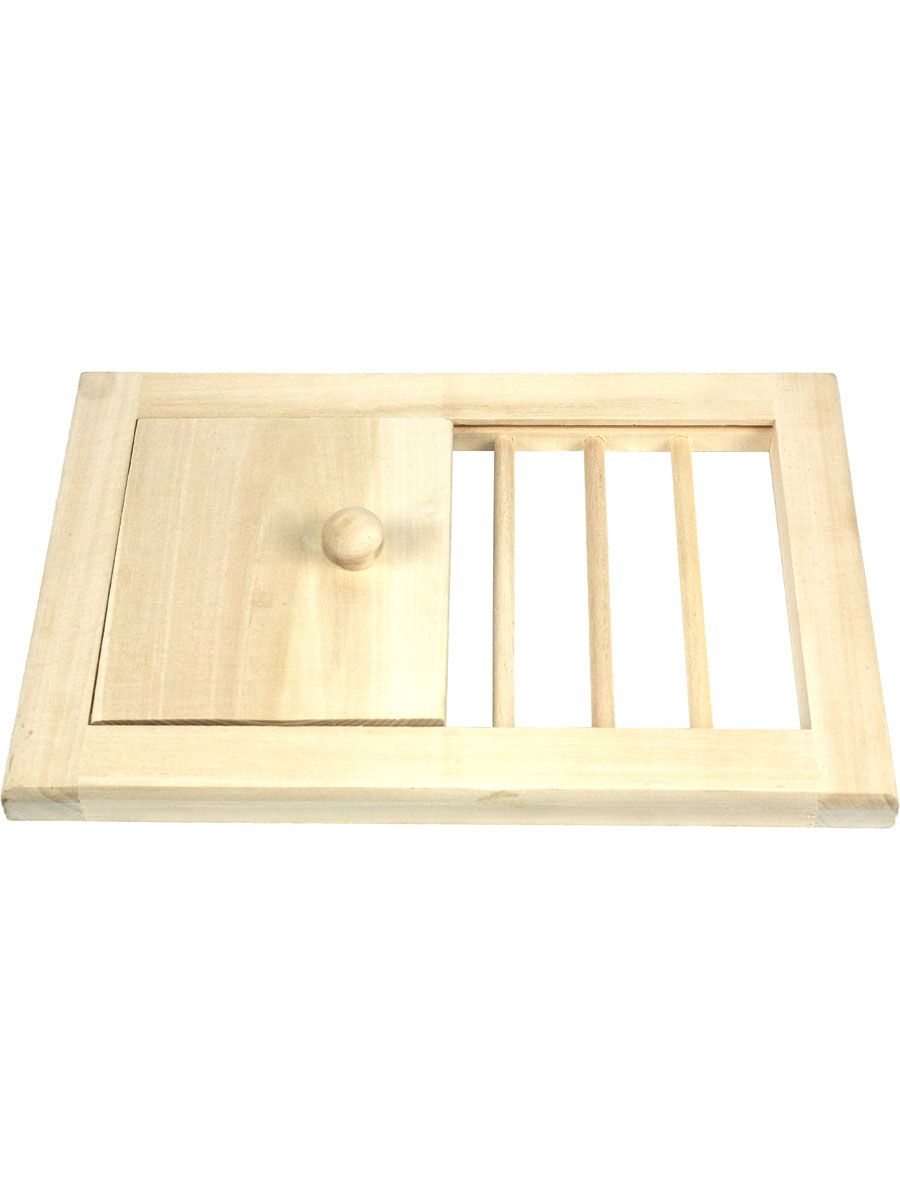 Вентиляционная решетка (с задвижкой)