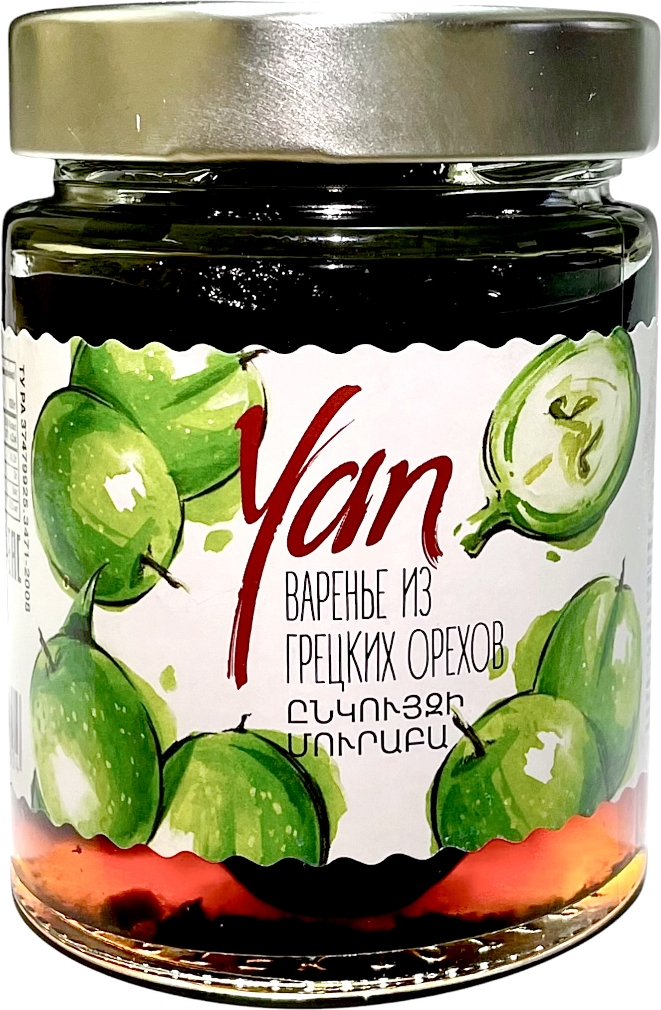 ВареньеизгрецкихореховYan,300г