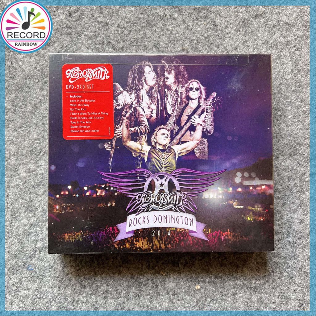 CD Aerosmith Rocks Donington 2014 2CD+DVD 1Z01120 запечатанный ...