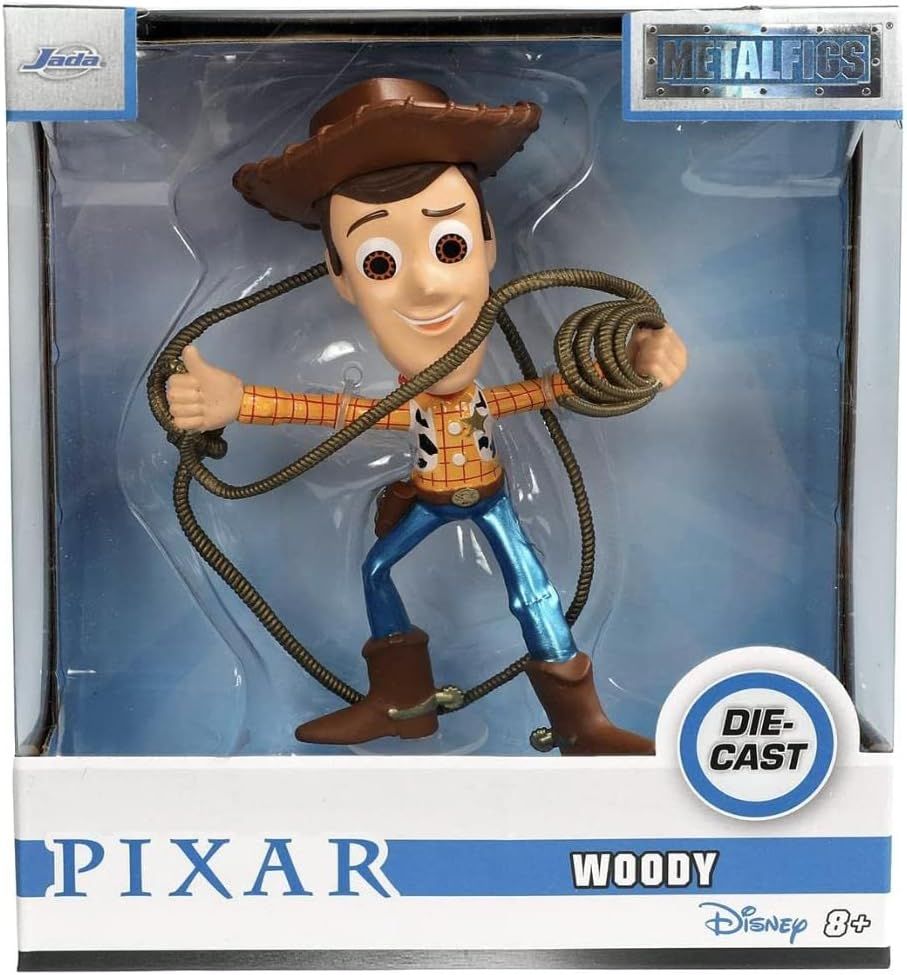История игрушек / Toy Story Коллекционная металлическая фигурка Вуди 10 см