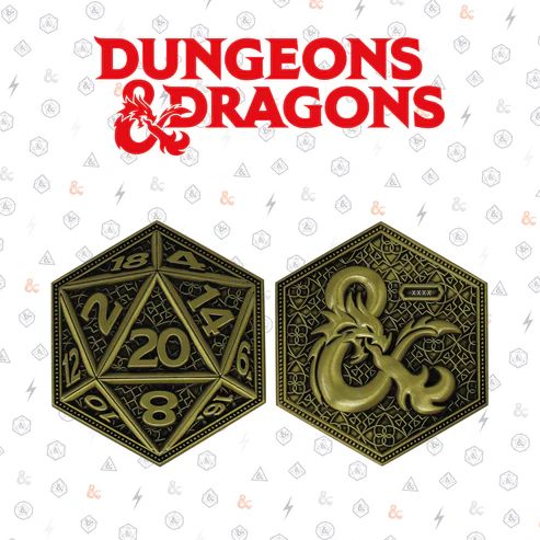 Подземелья и Драконы / Dungeons & Dragons Коллекционная монета с амперсандом