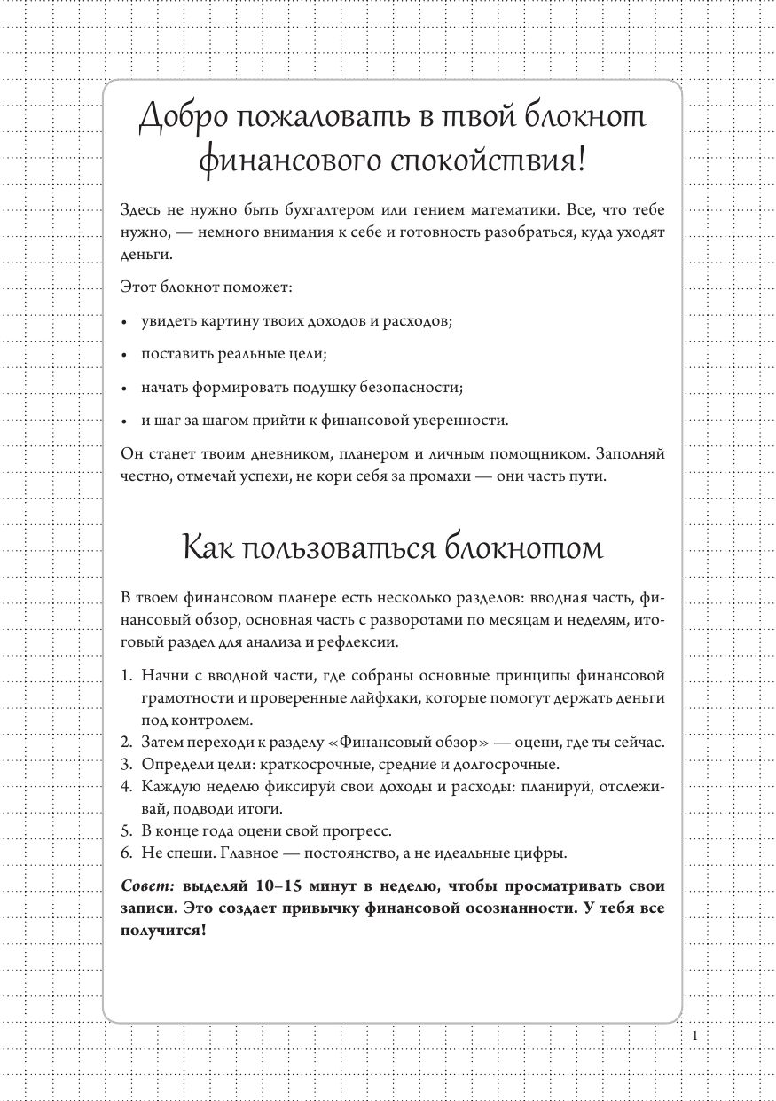 Финансовый блокнот. Планер по ведению бюджета | Financial Literacy Basics - Ozon image 2