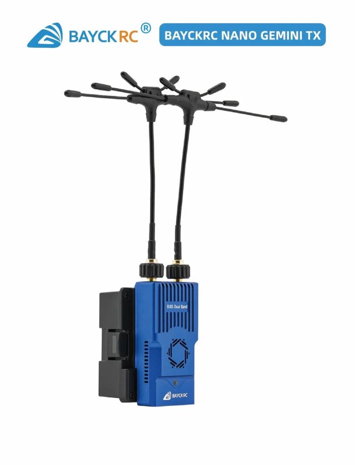 BayckRC ELRS Dual Band Gemini Xrossband 2.4GHz/900MHz Nano/Micro slot TX module