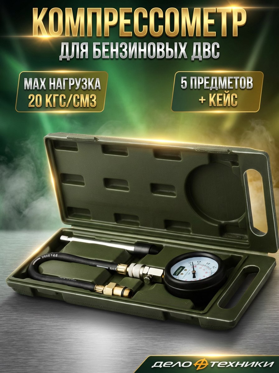 Компрессометр для бензиновых двигателей