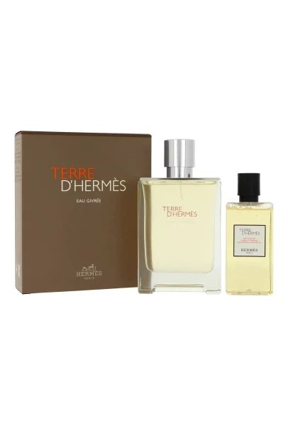 HERMES TERRE D'HERMES GIVREE Парфюмерный набор Туалетная вода 100 мл + гель для душа 80 мл купить