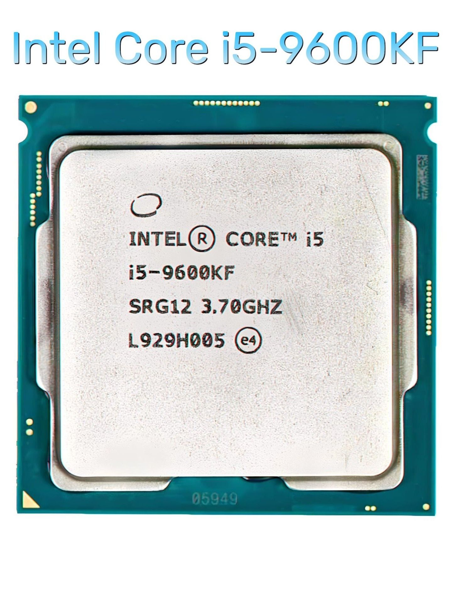 Процессор Intel Core i5 9-го поколения, OEM (без кулера), 6 яд